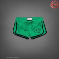 dames abercrombie athletic shorts ny groen Kleren Bestellen 1io4x204